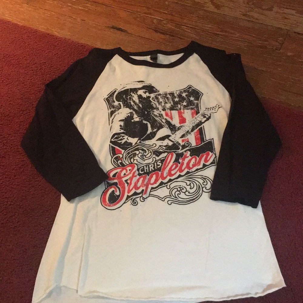 Chris Stapleton 3/4 sleeve shirt